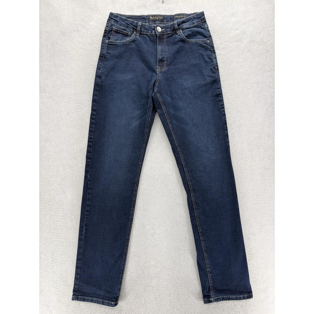 American Tall Mason Relaxed Jeans Mens 30x36 Blue Wash Stretch Denim Pants